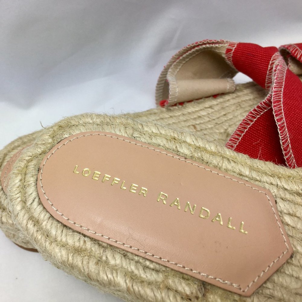 NWOT LOEFFLER RANDALL "DAISY" PLATFORM SANDALS - Picture 3 of 8